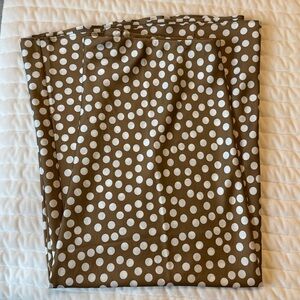 J.Crew polka dot midi skirt in machine washable fabric (size L)